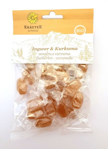 Ingwer Kurkuma Zuckerlen BIO
