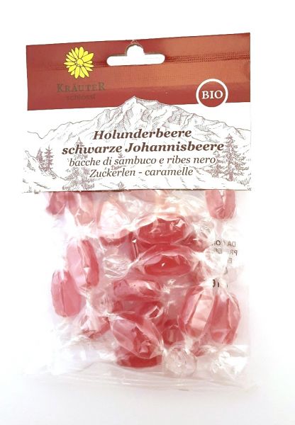 Holunderbeere Zuckerlen BIO