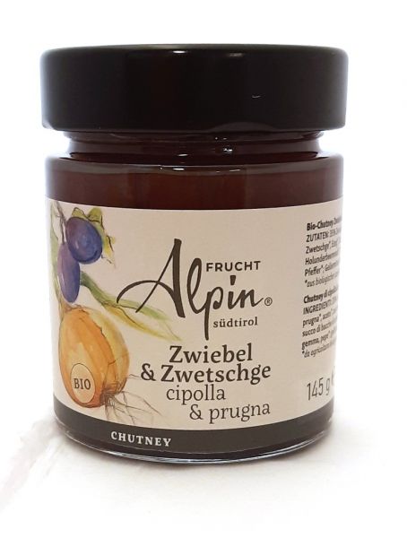 Chutney Zwiebel Zwetschge